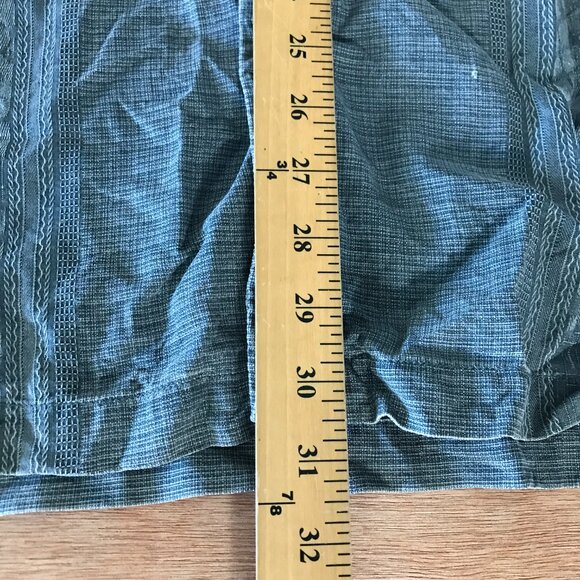 Tommy Bahama 100% Silk Hawaiian Shirt Men XXL Blue Floral Button Up Short Sleeve - Picture 6 of 12